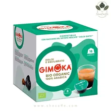 کپسول قهوه دولچه گوستو جیموکا مدل شکلات بیانکا Gimoka Cioccolata Bianca